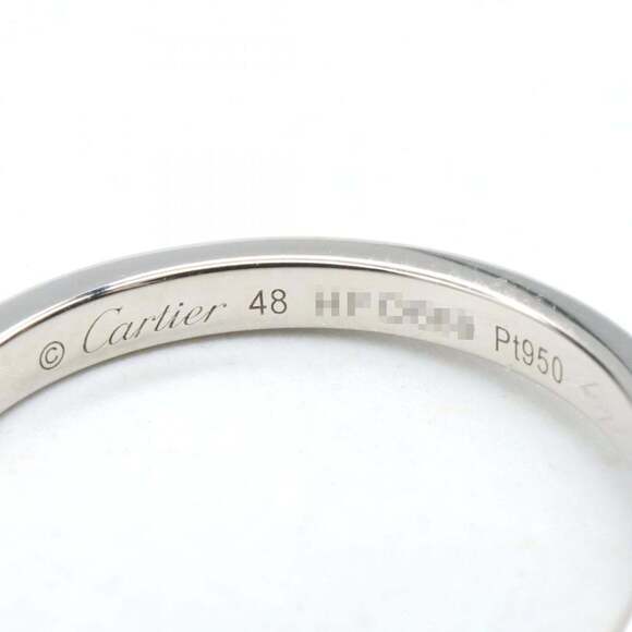 CARTIER Authentic Silver Diamond Ring - Picture 4 of 7